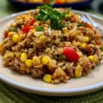 Ground Beef Rice Skillet