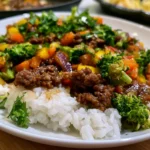 Ground Beef Teriyaki Stir Fry