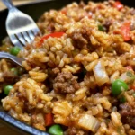 Ground Beef and Rice Skillet