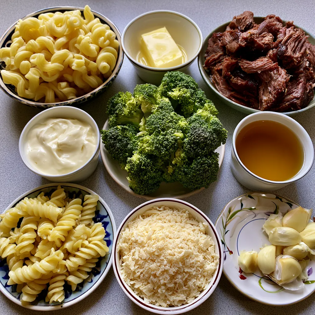 High-Protein Creamy Beef Pasta