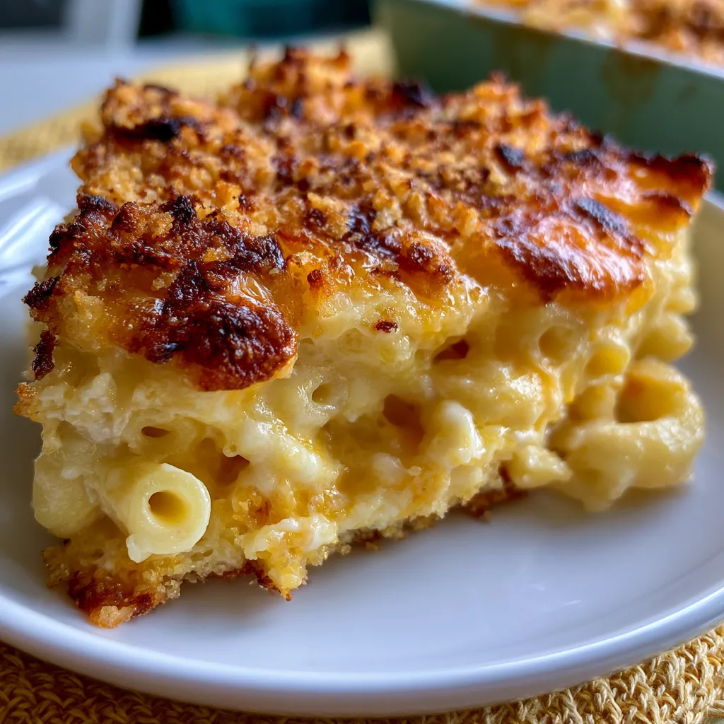 Homemade Baked Mac and Cheese
