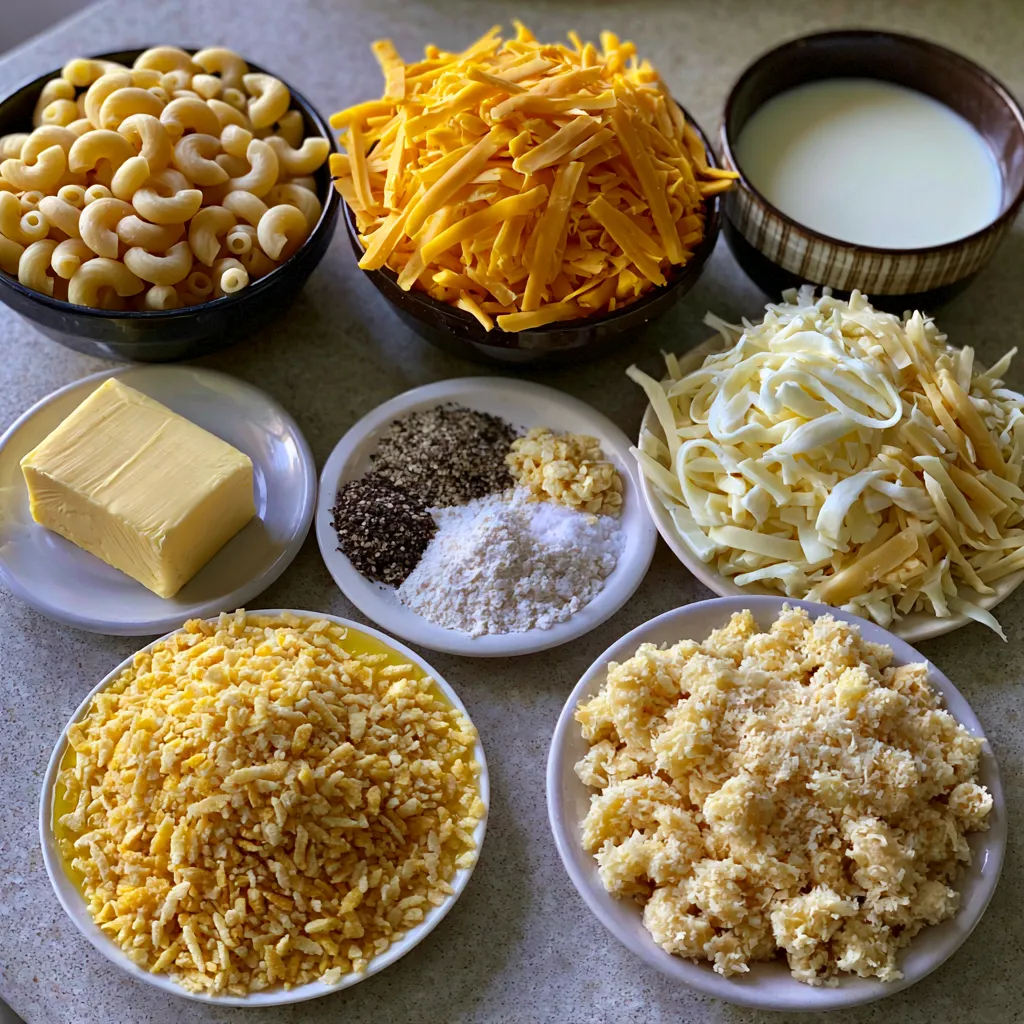 Homemade Baked Mac and Cheese