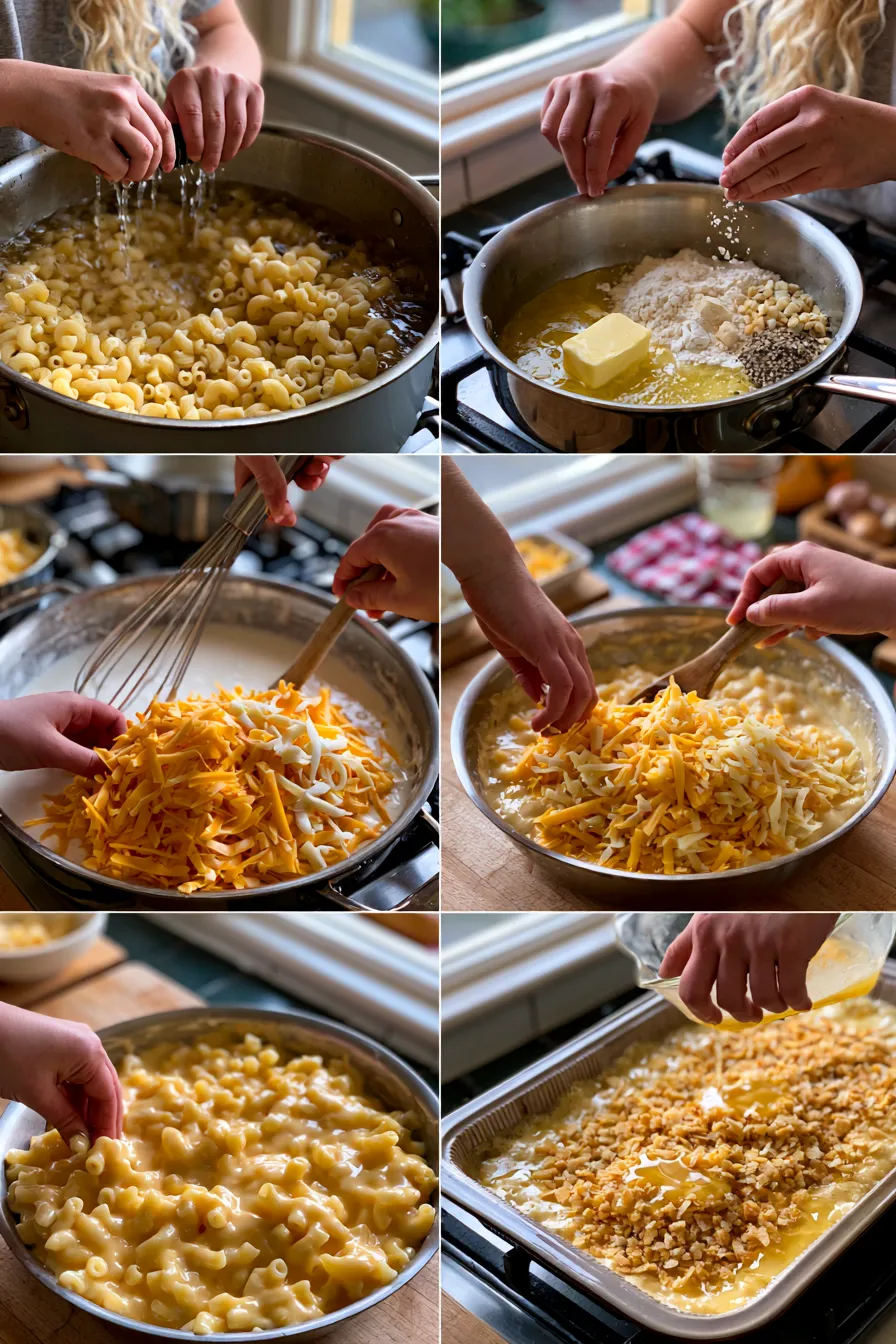 Homemade Baked Mac and Cheese