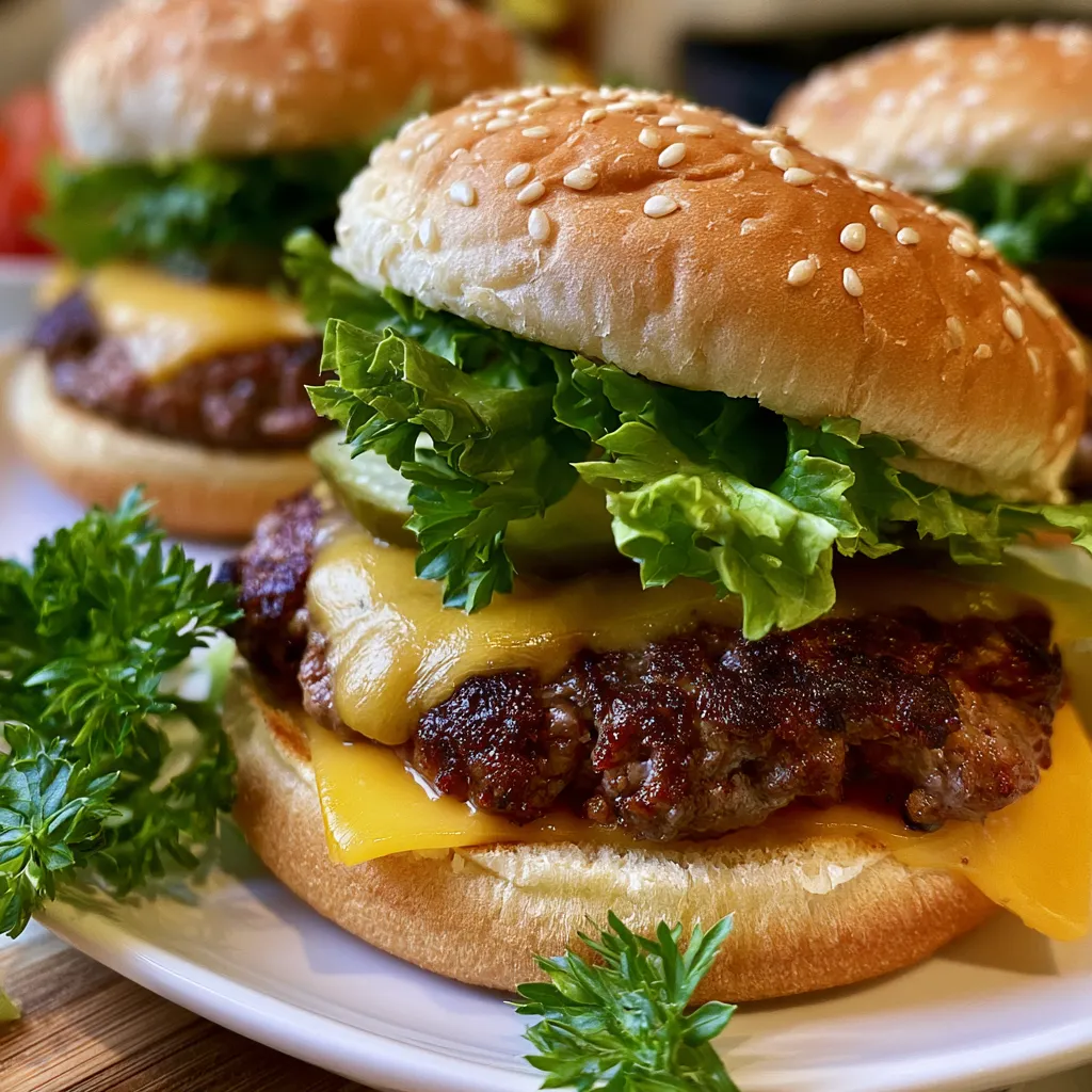 Irresistible Smash Burgers