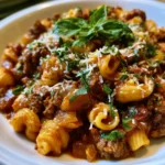 Marry Me Ground Beef Pasta
