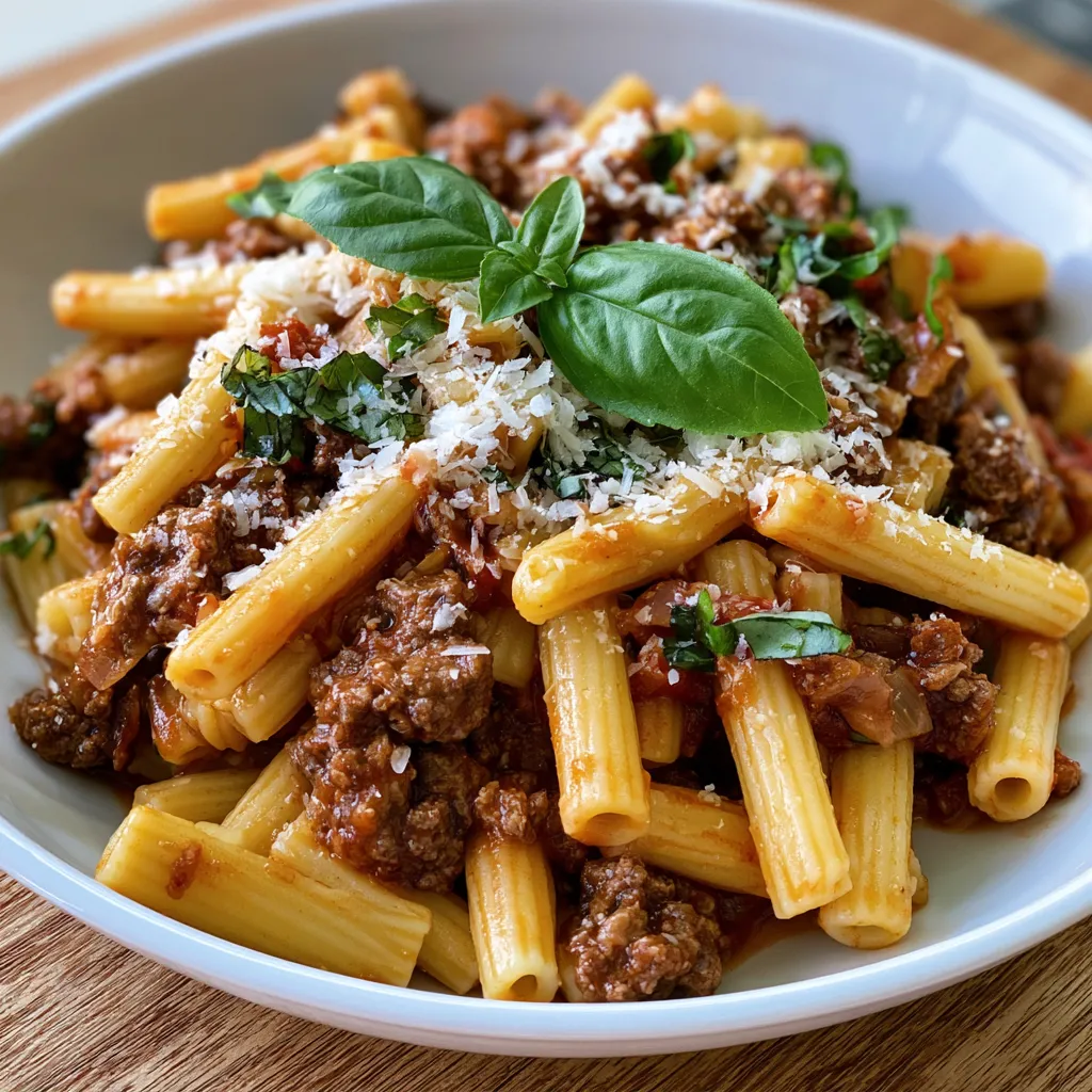 Marry Me Ground Beef Pasta