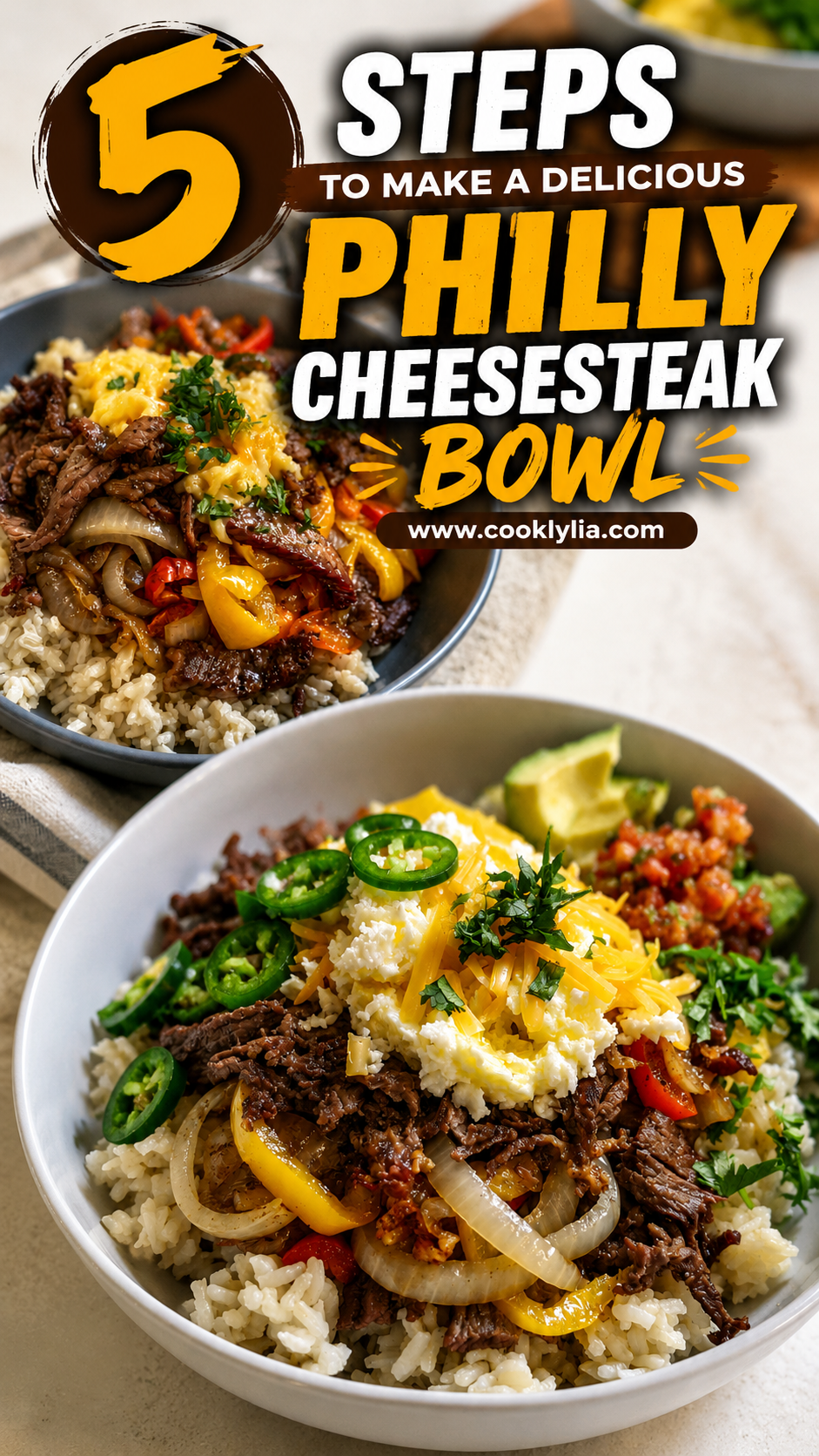 Philly Cheesesteak Bowl Recipe
