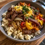 Philly Cheesesteak Bowl Recipe