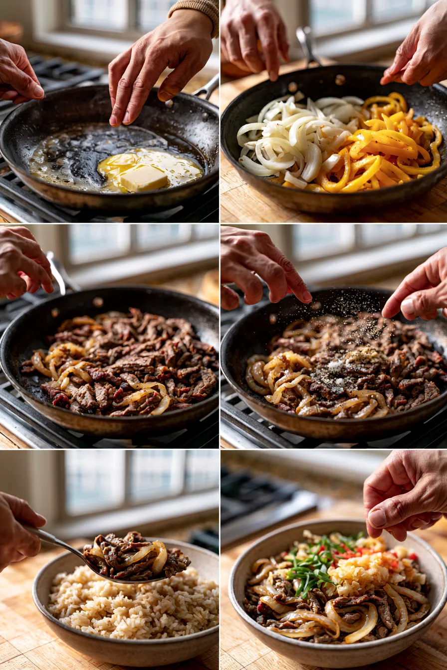 Philly Cheesesteak Bowl Recipe