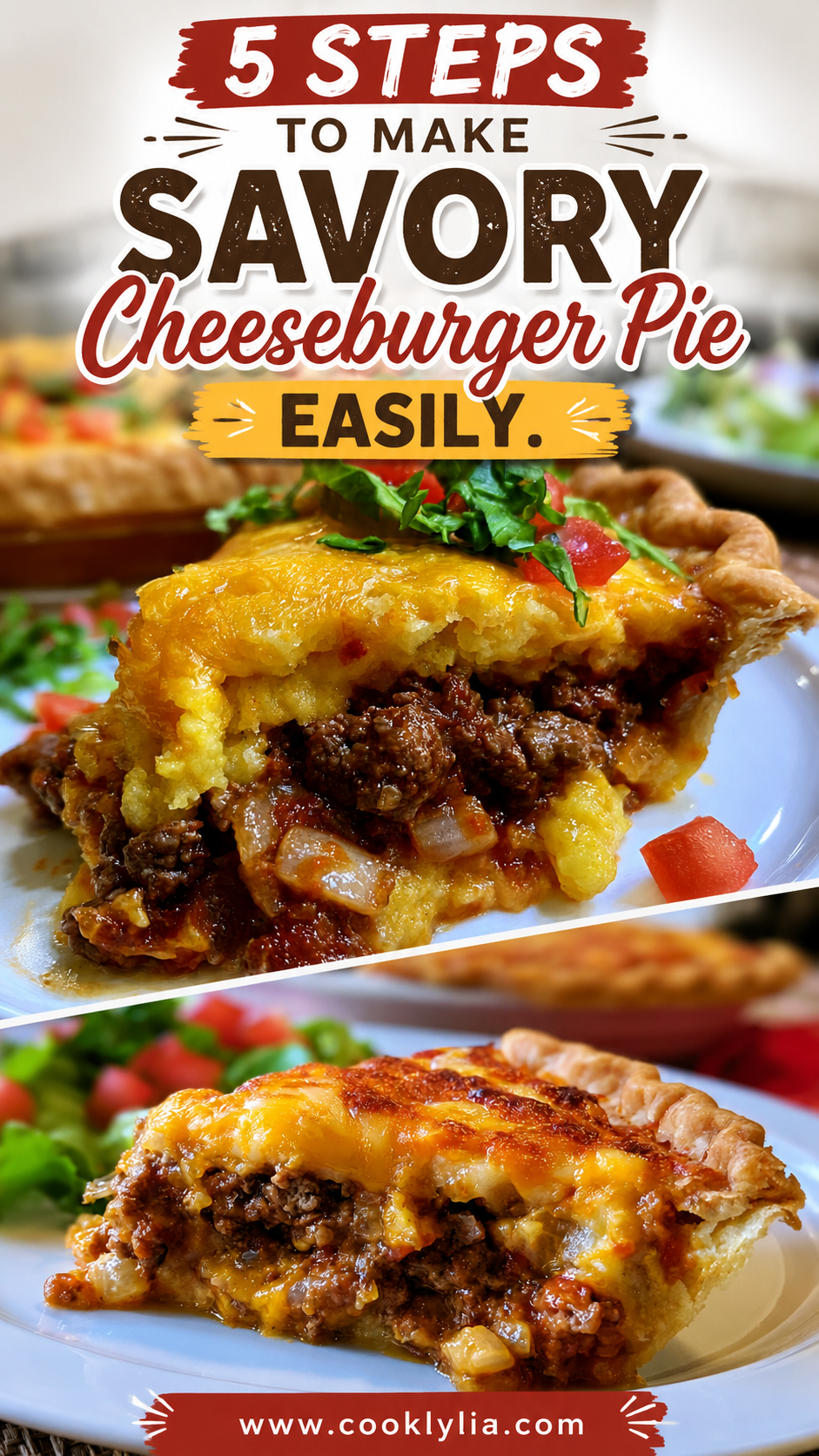 Savory Cheeseburger Pie