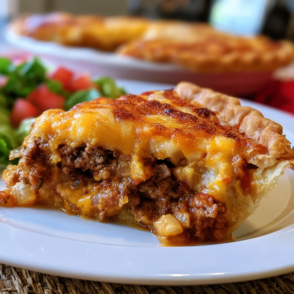 Savory Cheeseburger Pie