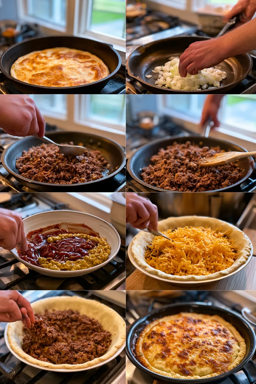Savory Cheeseburger Pie