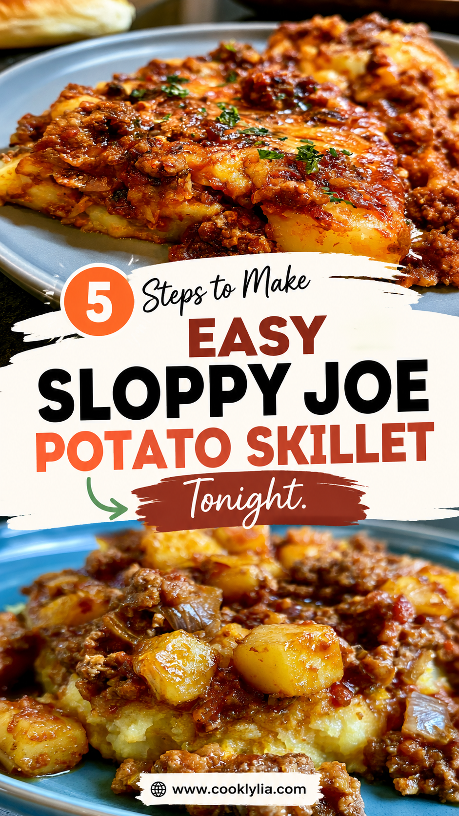 Sloppy Joe Potato Skillet