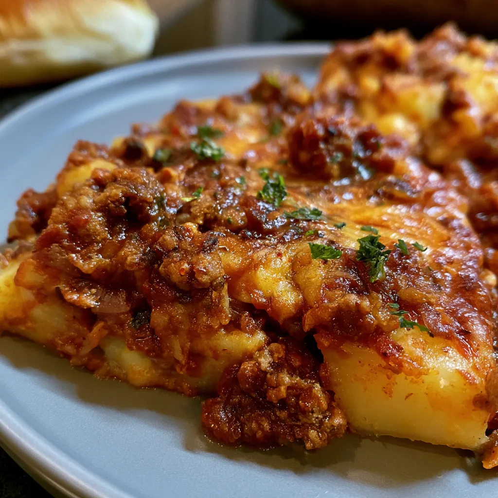 Sloppy Joe Potato Skillet