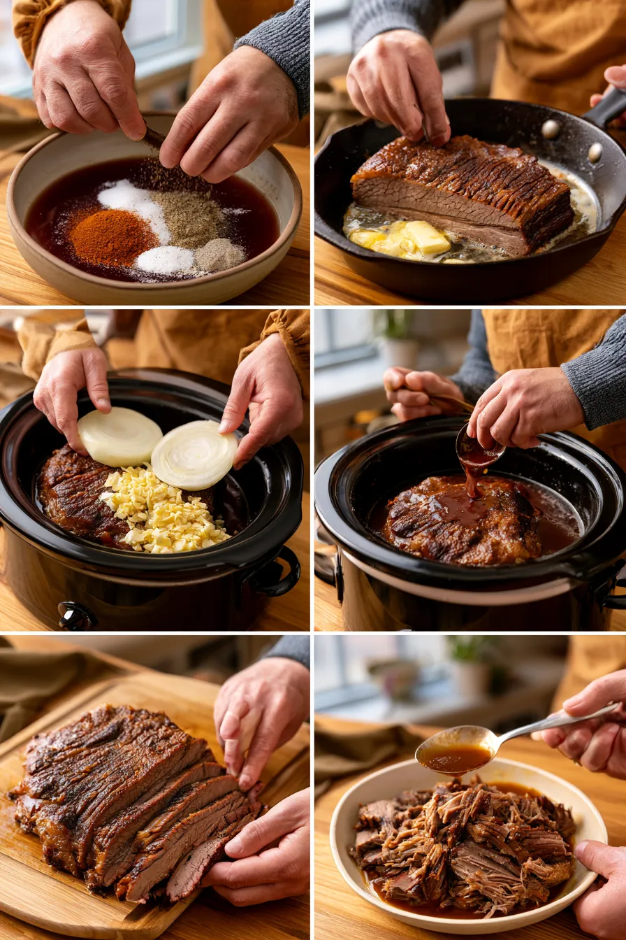 Slow Cooker Beef Brisket