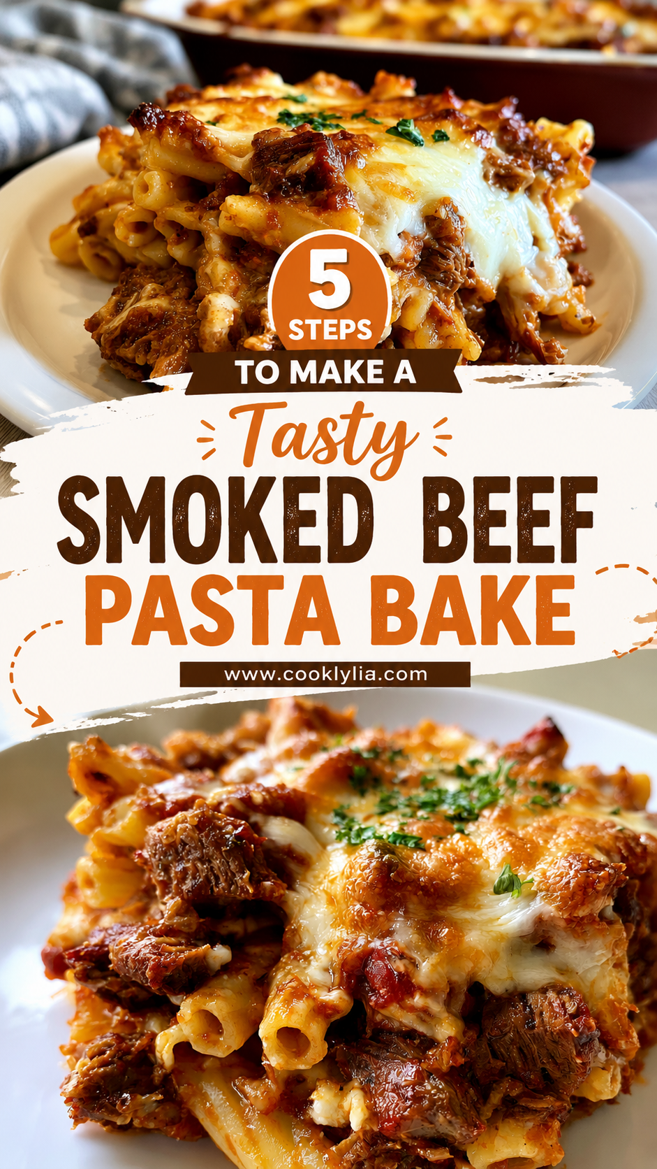 Smoked Beef Pasta Bake