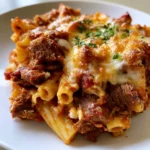 Smoked Beef Pasta Bake