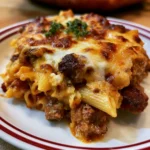 Smoked Beef Pasta Bake