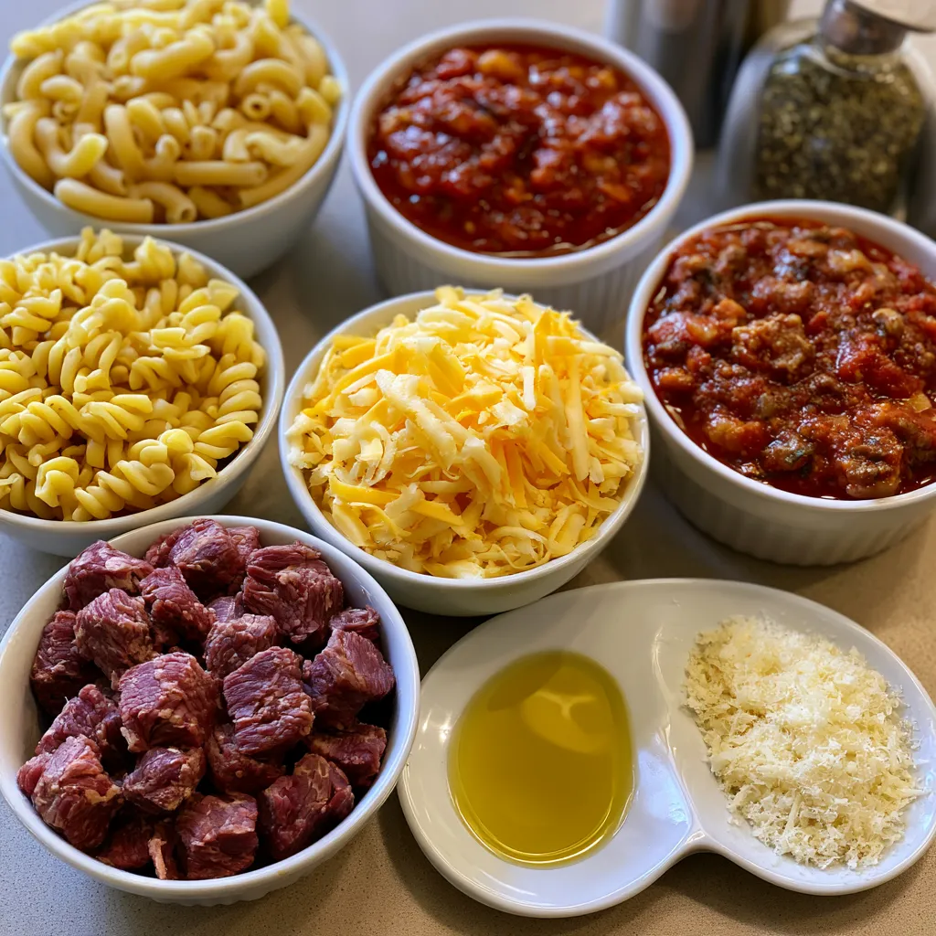 Smoked Beef Pasta Bake
