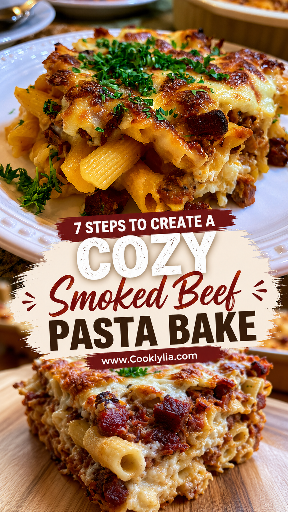 Smoked Beef Pasta Bake