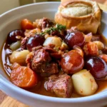 Smoked Beef and Grape Juice Stew