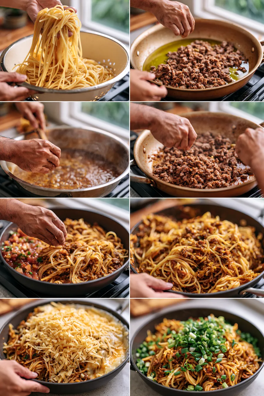 Taco Spaghetti