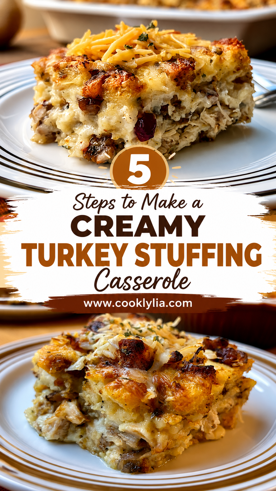 Turkey Stuffing Casserole