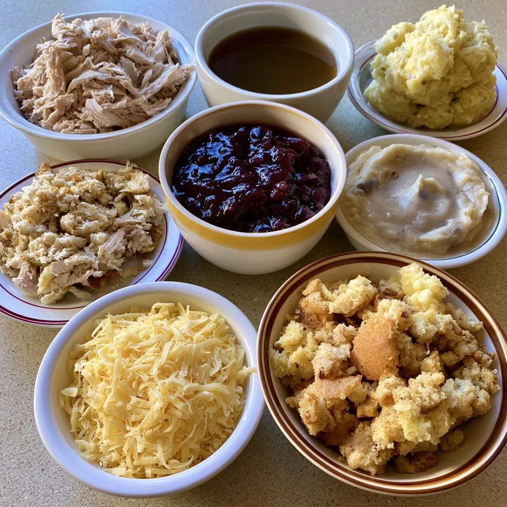 Turkey Stuffing Casserole