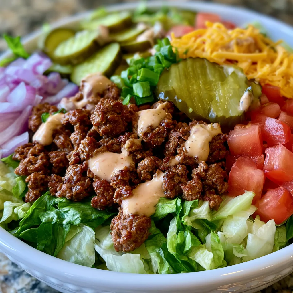Viral Smash Burger Bowl