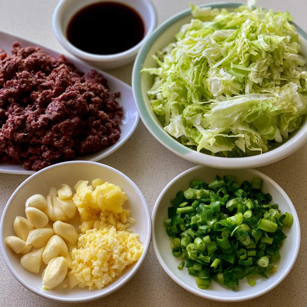 low carb mongolian beef and cabbage