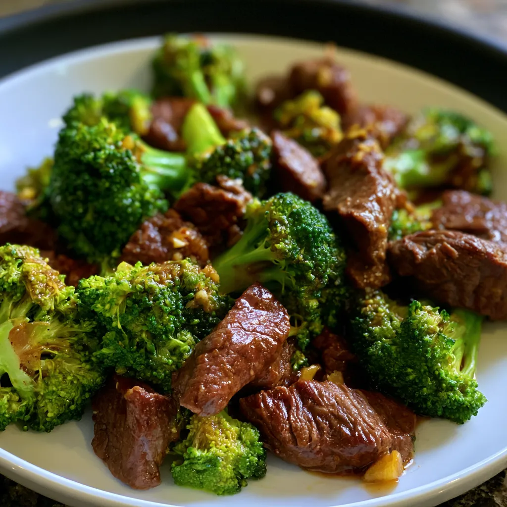 one pot beef broccoli