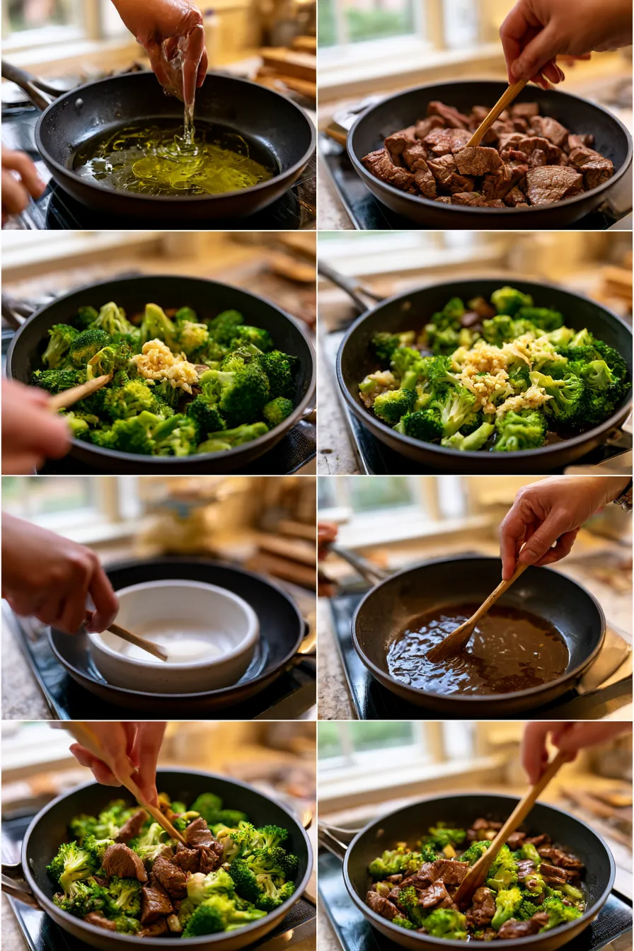 one pot beef broccoli