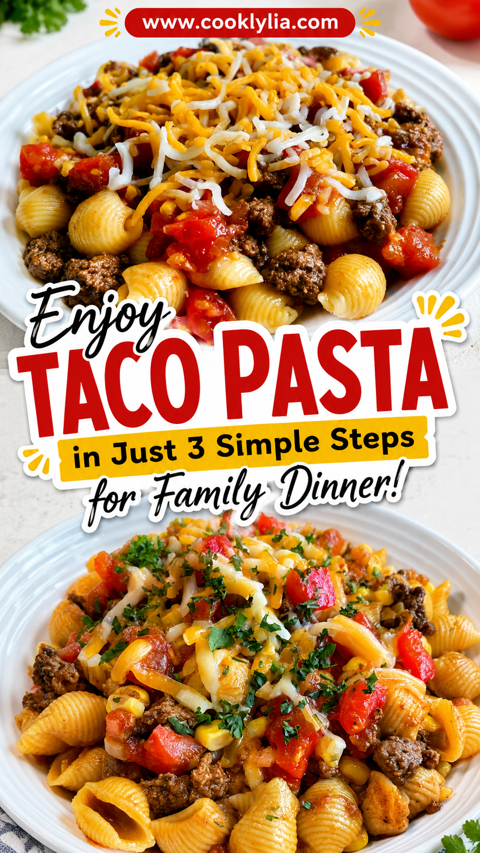 taco pasta (one pot!)
