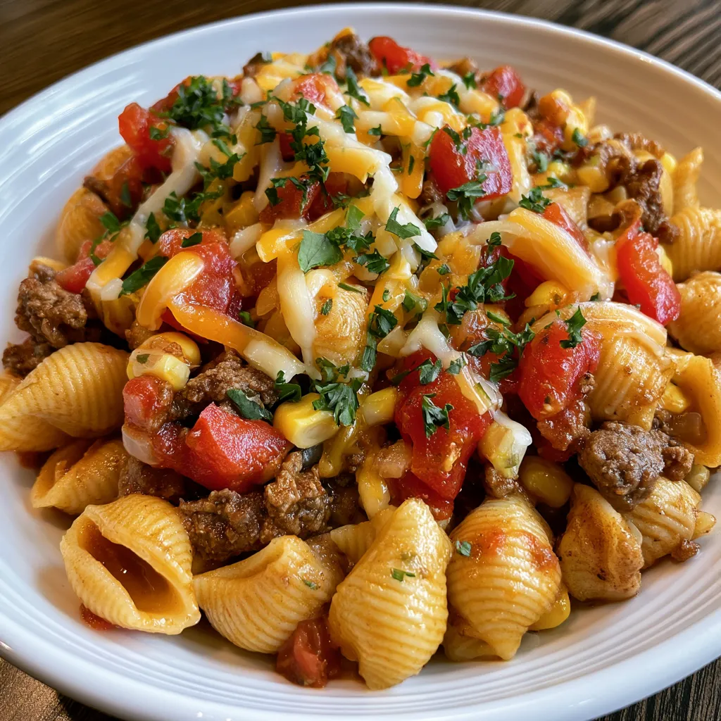 taco pasta (one pot!)