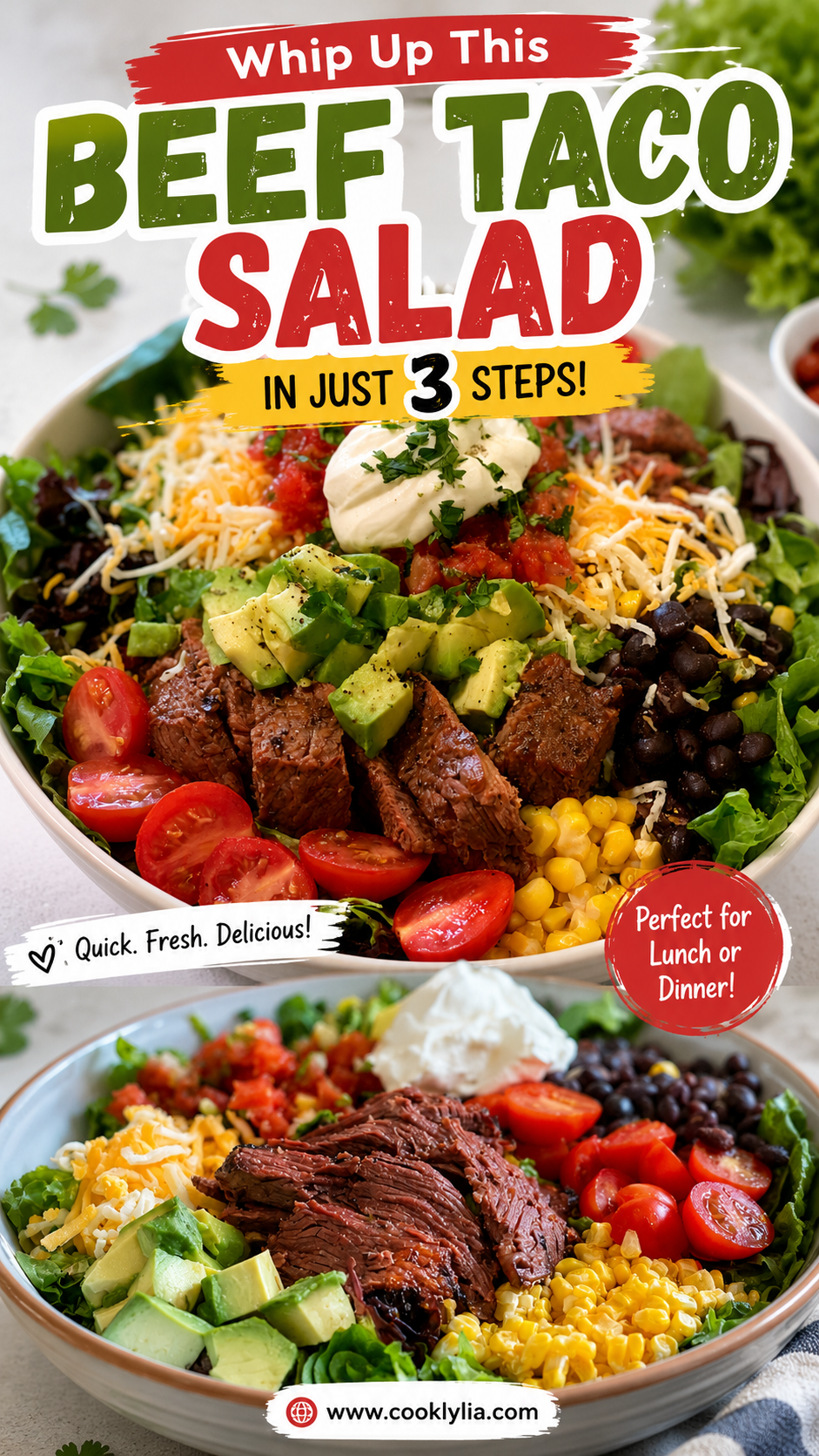 beef taco salad