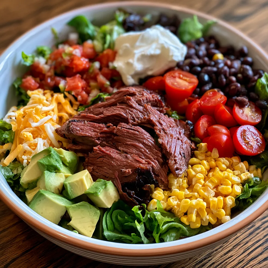 beef taco salad