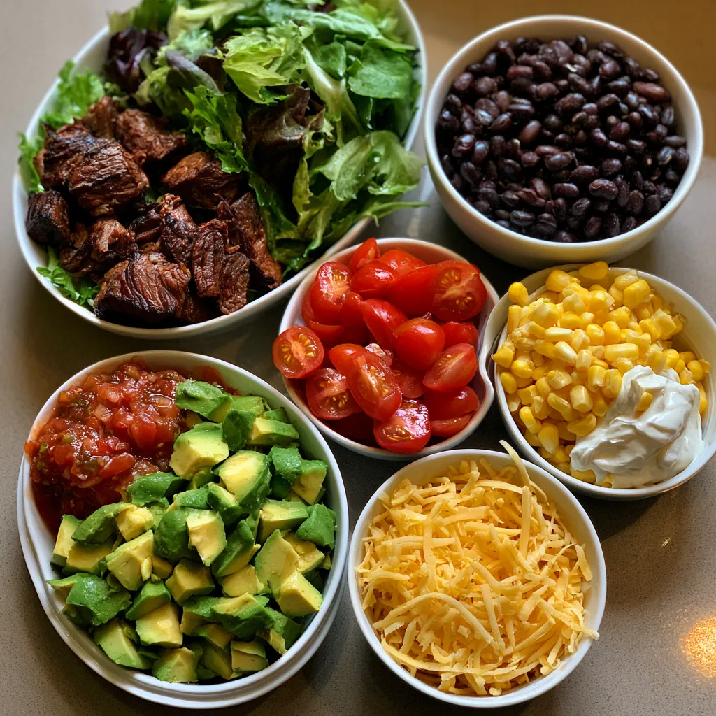 beef taco salad