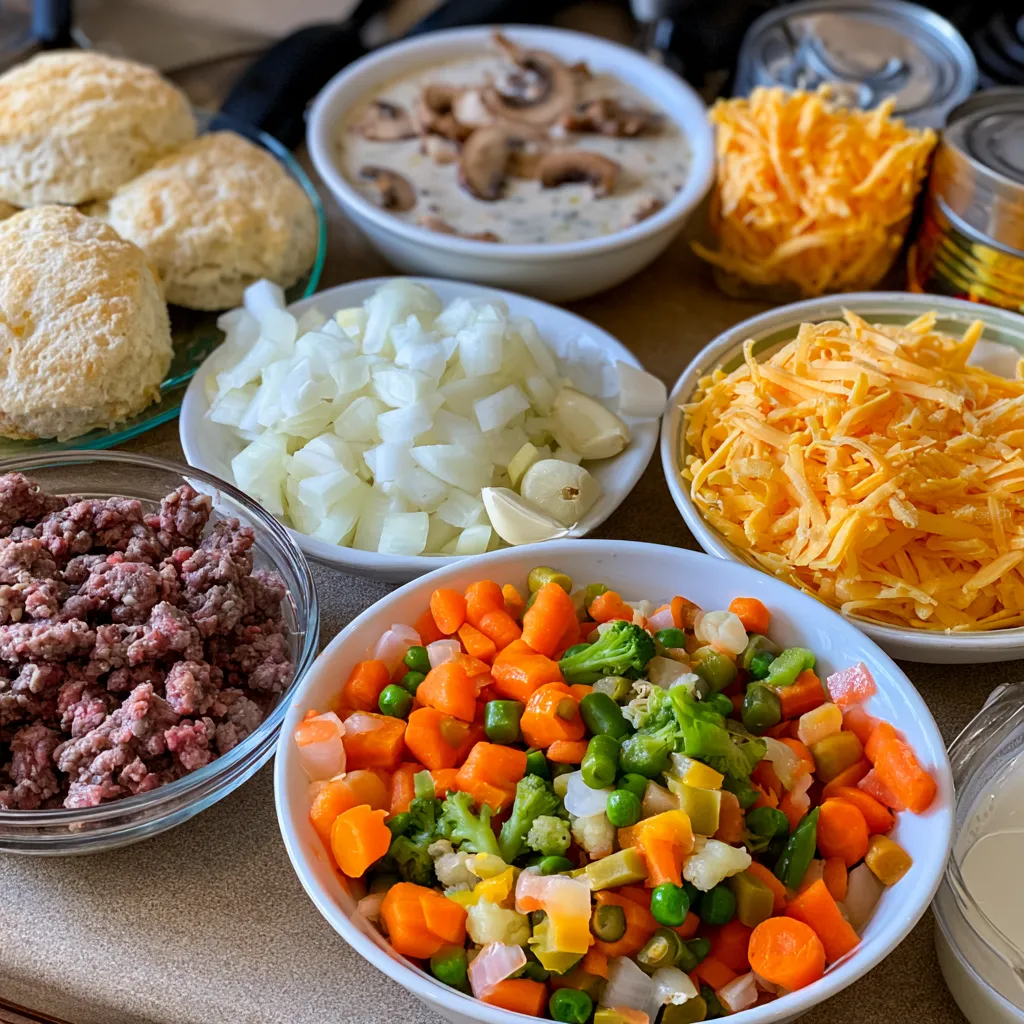 cheddar bay ground beef cobbler