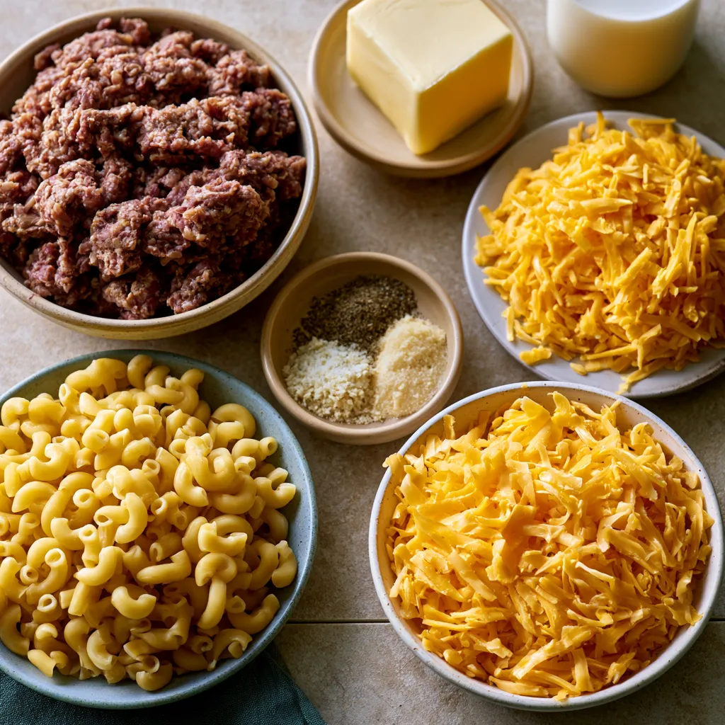 cheeseburger mac and cheese