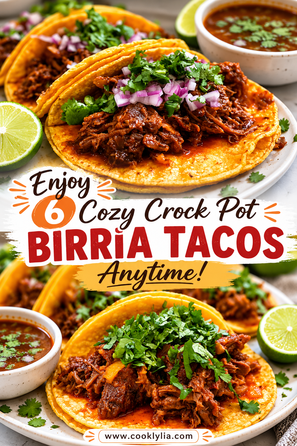 crock pot birria tacos
