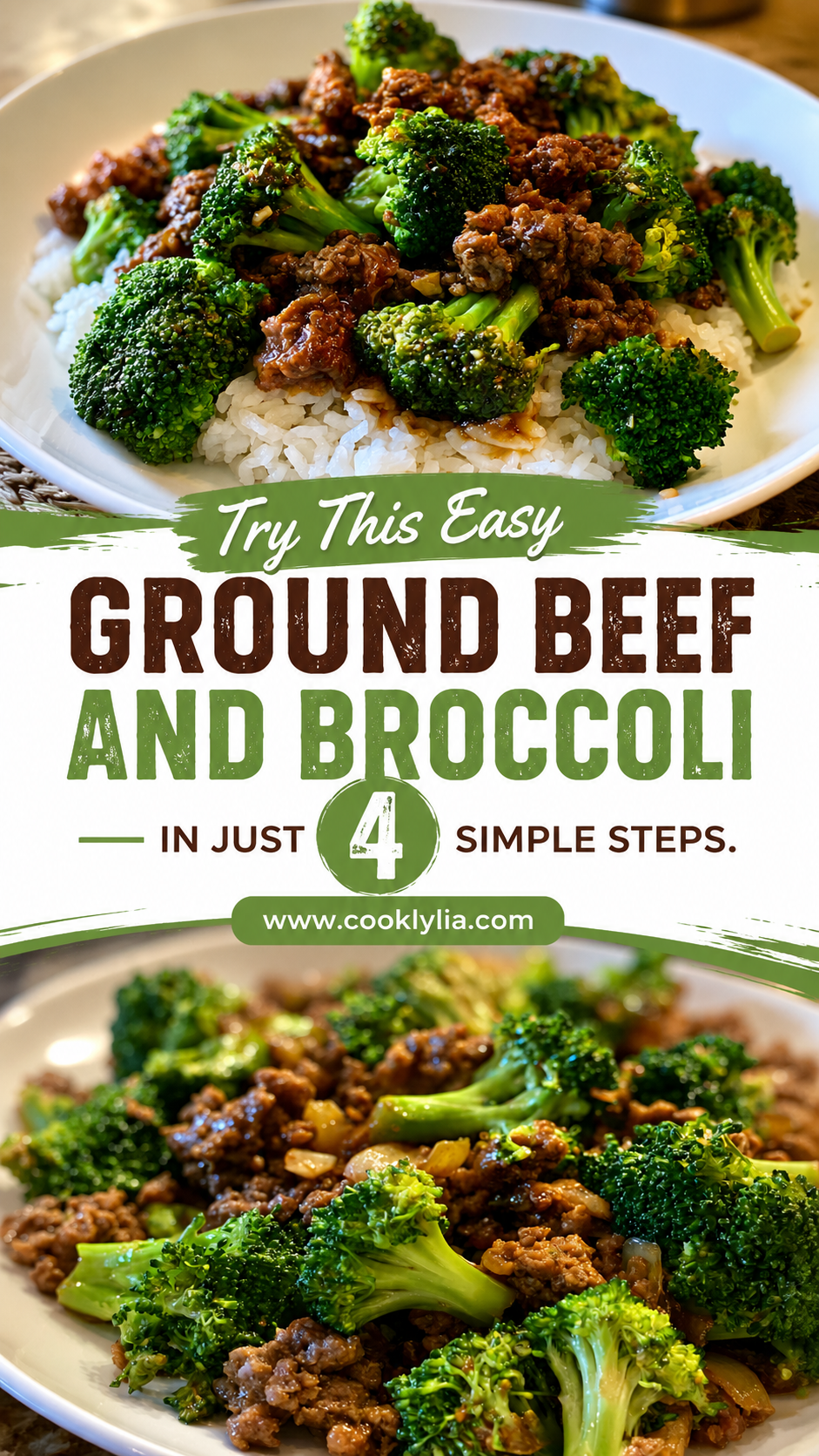 ground beef and broccoli