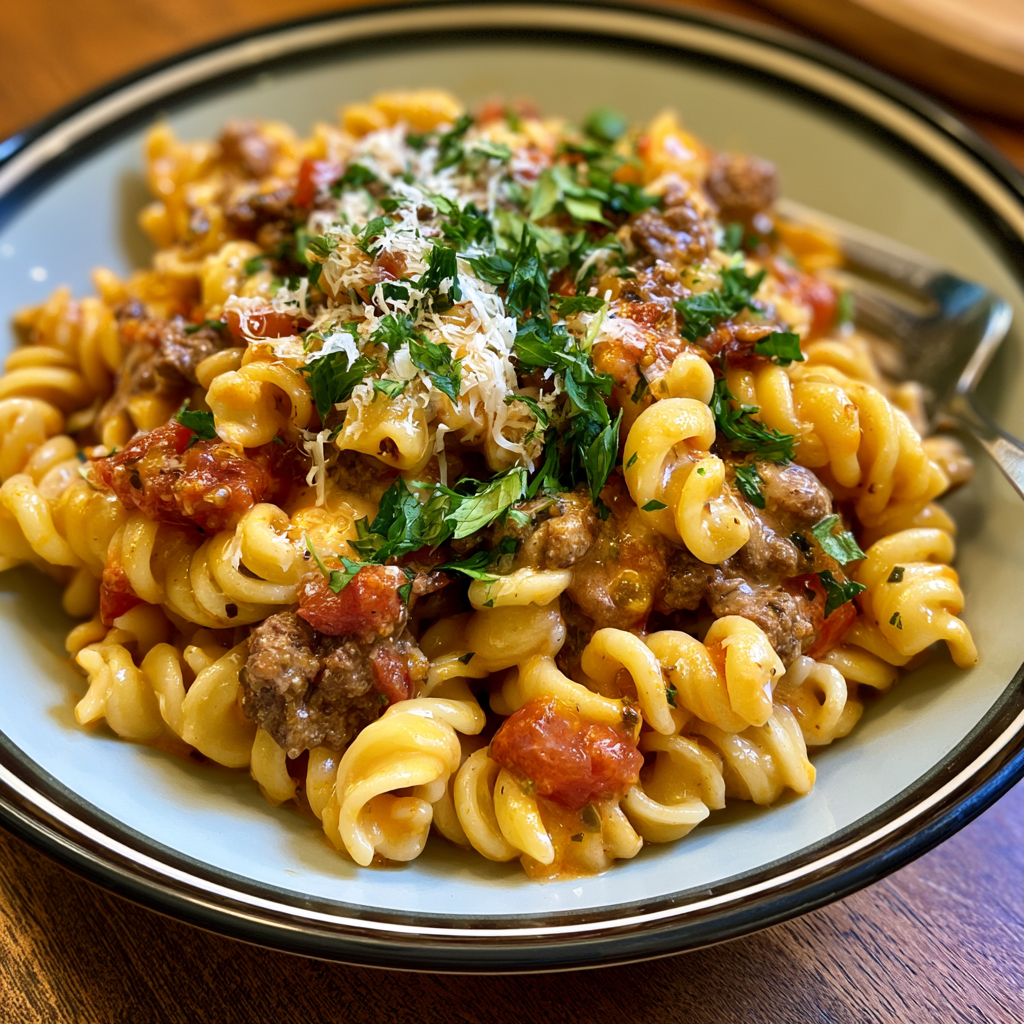 ground beef pasta