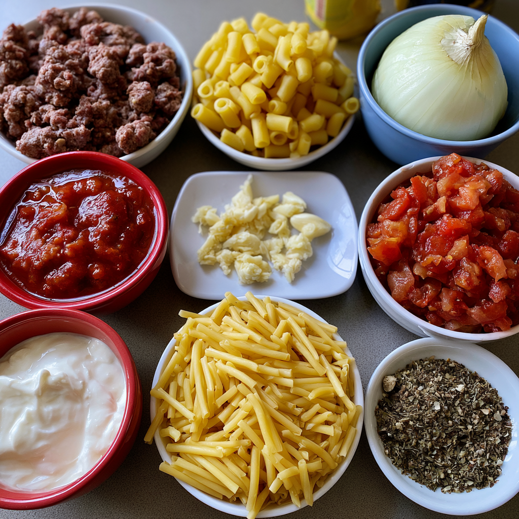 ground beef pasta