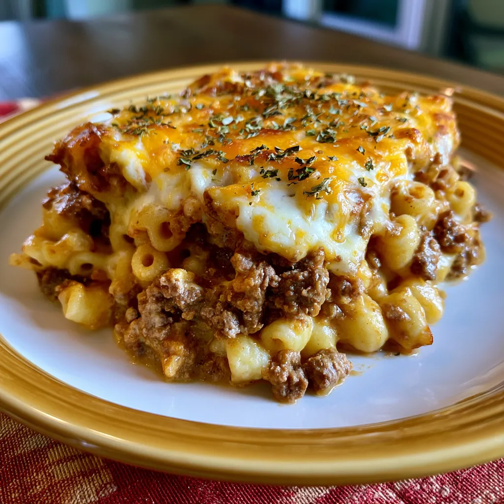 homemade hamburger helper
