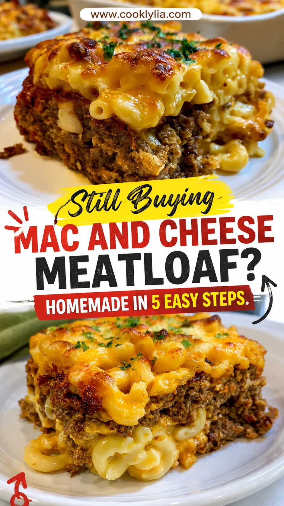 mac and cheese meatloaf casserole
