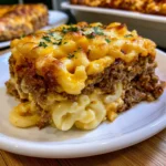 mac and cheese meatloaf casserole