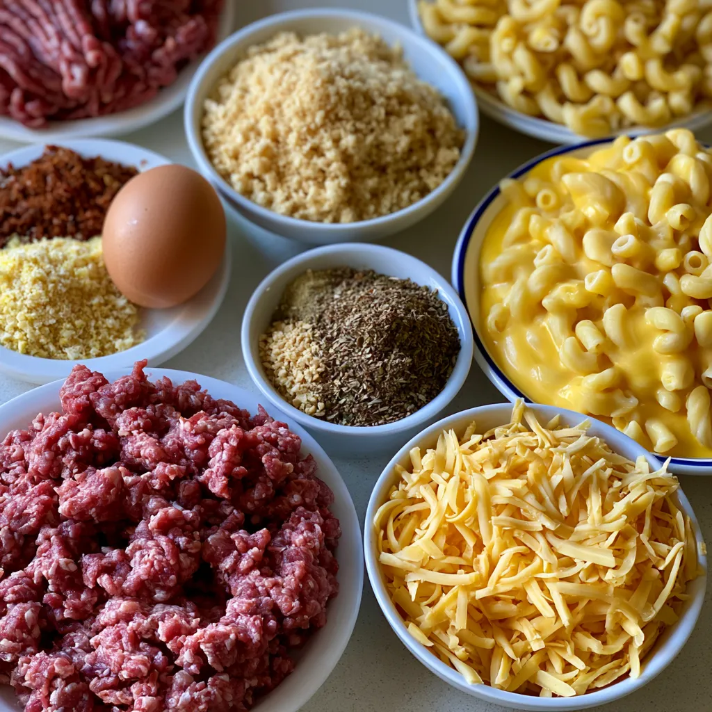 mac and cheese meatloaf casserole