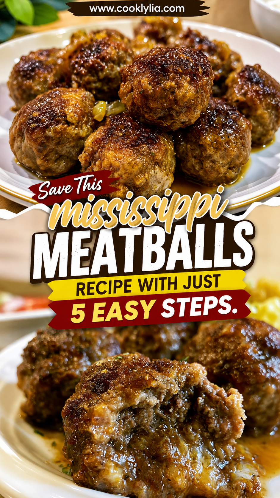 mississippi meatballs in the crock pot