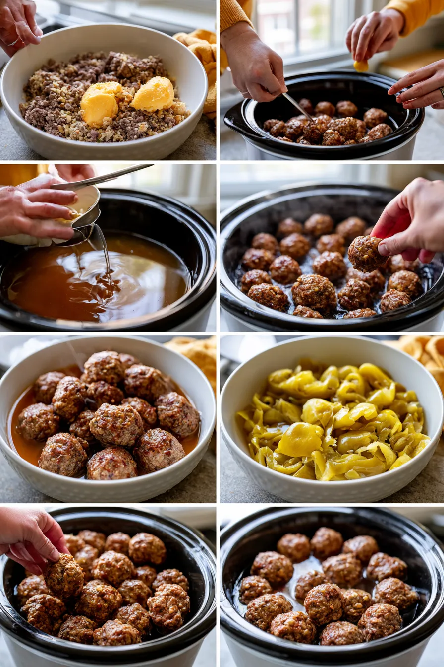 mississippi meatballs in the crock pot