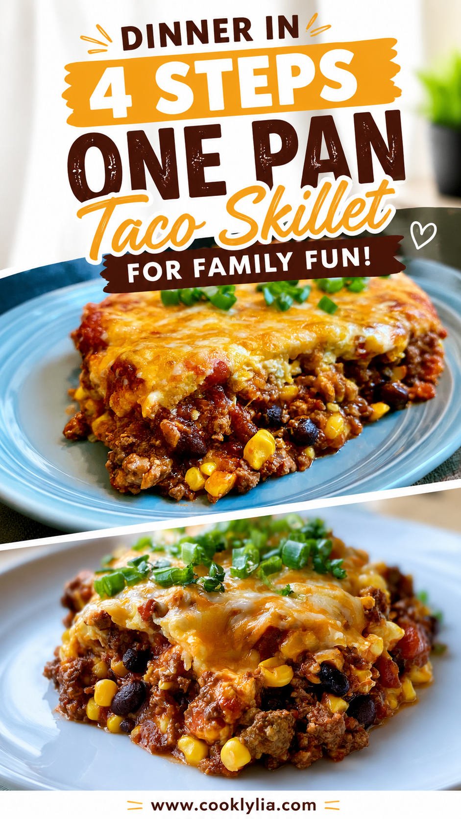 one pan taco skillet